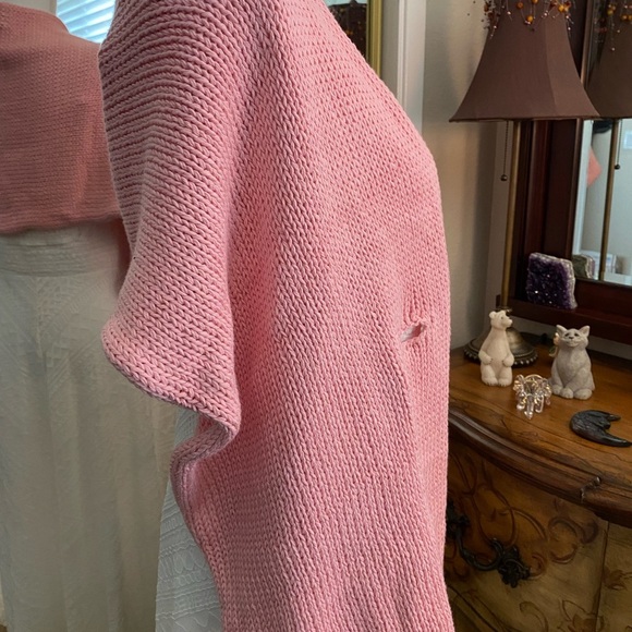 Soft Pink Knit Scarf - Picture 6 of 12